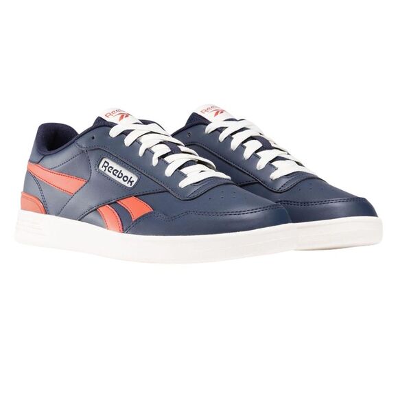 Reebok Unisex Adult Court Advance Clip Sneakers / Navy/Red